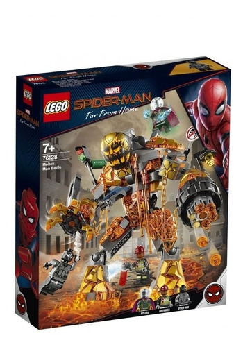 Lego Spiderman Far From Home 294pzs Moltem Man Y Misterio 