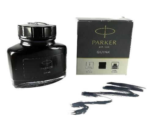 Parker Quink Tinta Estilográfica Color Negro