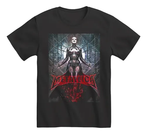 Camiseta Estampada Dtf Premium Metallica 06
