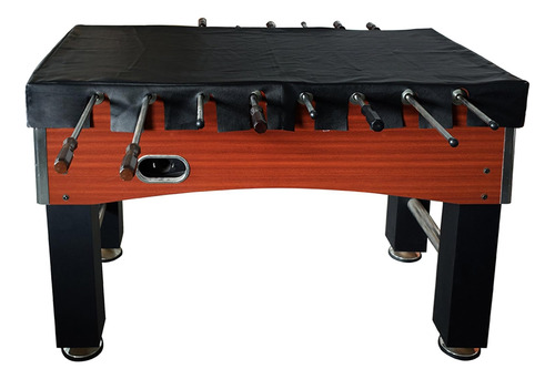 Foosball - Mantel De Mesa De 56 Pulgadas, Color Negro