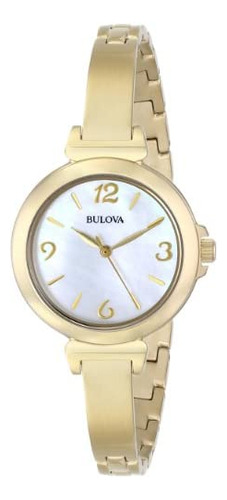 Bulova Womens 97l136 Reloj Analógico De Cuarzo Japonés Amari