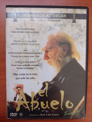 El Abuelo José Luis Garcí Dvd La Plata 