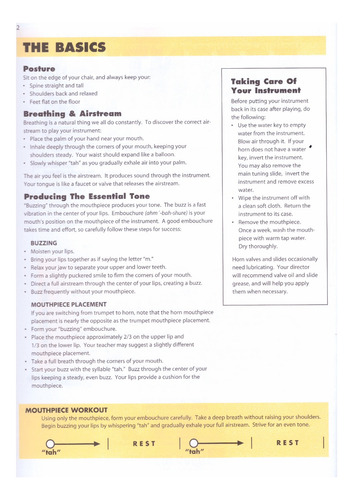 Essential Elements For Band, F Horn Book 1: Comprehensive Ba