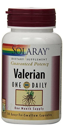 Solaray Uno Diario Valeriana Extracto 300 mg 30 count