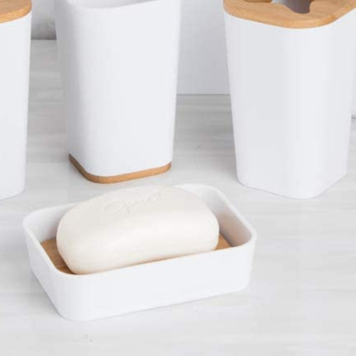 Imagen 3 de 6 de Jabonera Para Baño Premium