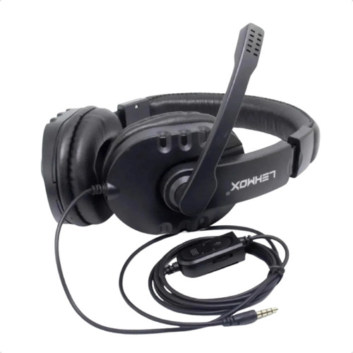 Headset Gamer Lef-1020 Fps Celular Pc Ps4 Ps5 Xone Streamer Cor Azul
