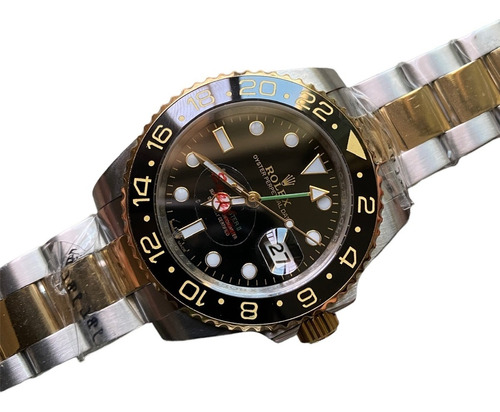 Reloj Rolex Gmt Master Ii Automatico Zafiro Negro Bitono (Reacondicionado)