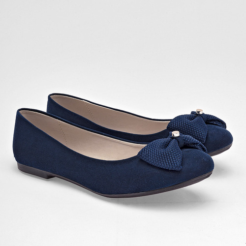 Flats De Mujer Been Class Marino 121-173