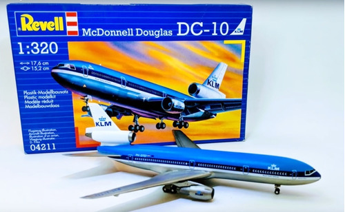 Mcdonnell Douglas Dc-10 Klm Escala 1/1320 Revell 04211