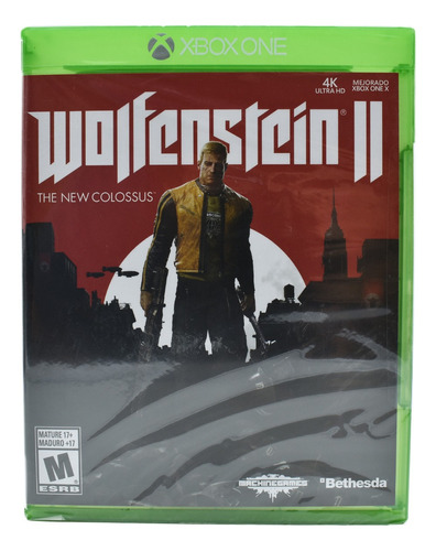 Wolfenstein 2 Xbox One Original Nuevo