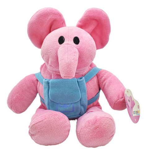 Peluche Pocoyo Elly 30cm Rosa Softies Famosa