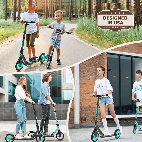 Patinete Wayplus Para Mayores De 6 Años, Niños, Adolescentes