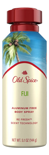 Old Spice Spray Corporal Fiji Sin Aluminio Para Hombres - 5.