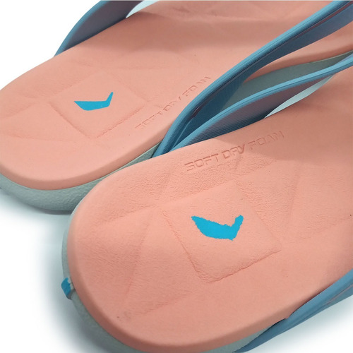 Ojota Mujer Playa Pileta Plantilla Soft Dry Foam Suave Rider