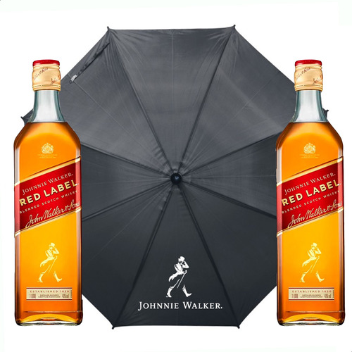 Whisky Johnnie Walker Red Label X2 + Regalo Ed. Limitada