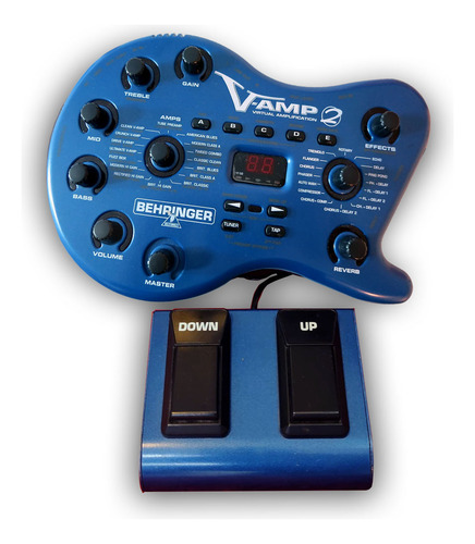 Procesador Multiefecto Behringer V-amp 2 + Foot's (Usado)
