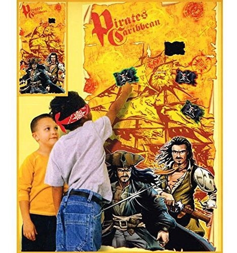 Sello Piratas Del Caribe Game Party Poster (1 Ct).