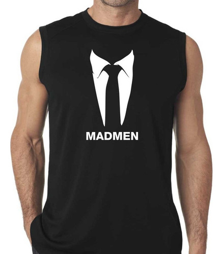 Remera Mad Men Musculosa 100% Algodón Calidad Premium