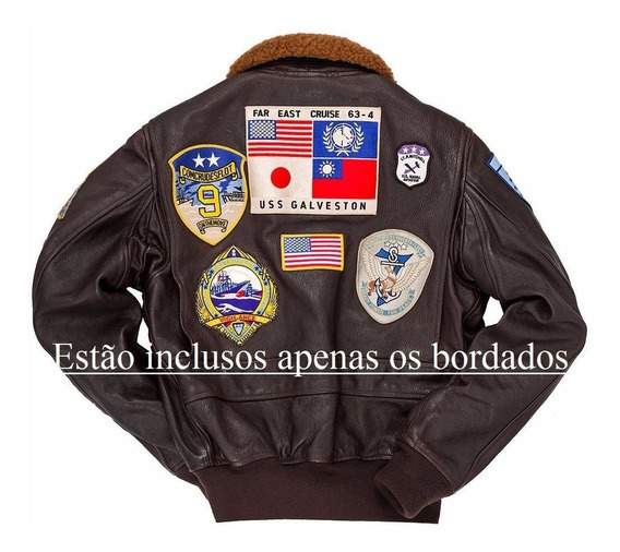 jaqueta do top gun