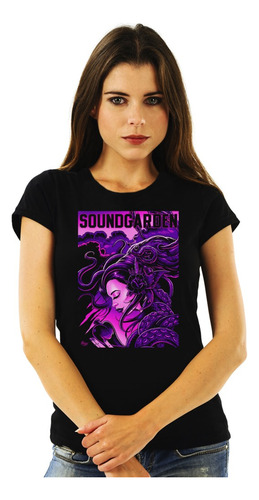 Polera Mujer Soundgarden Live Sydney Australia Poster Rock I