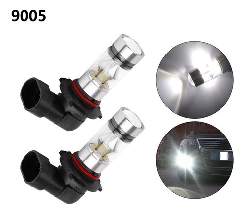 2 Led Antiniebla Led Superblancos H10 9045 9145 9140 De 6000