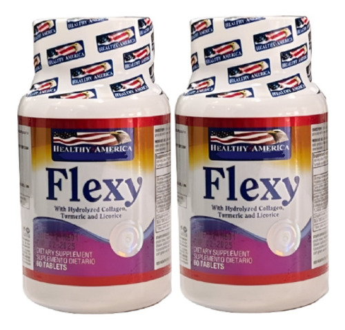 2 X Flexy 60 Tab Healthy - Unidad a $792