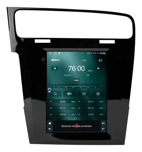 Multmidia Tesla Golf Mk7 13/19 Android 14 64gb Carplay Voz