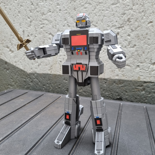 Daileon Que Se Transforma Em Nave Jaspion 25 Cm Altura