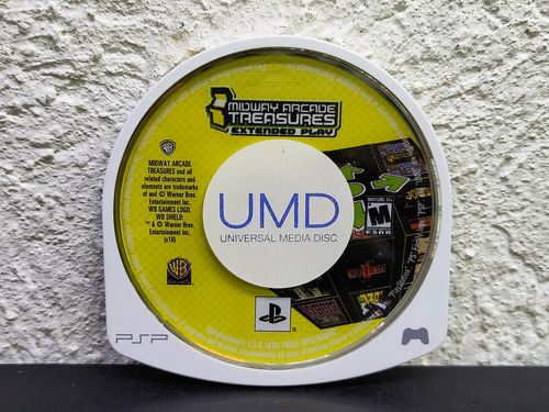 Midway Arcade Treasures Extended Play Para Psp Umd Solo Disc (Usado)