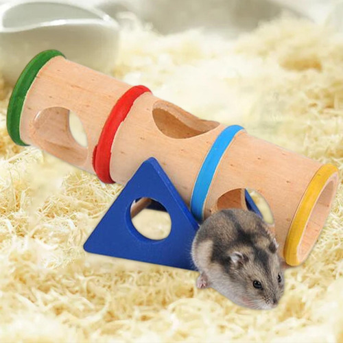 Balancín De Juguete Para Hámster, Accesorios De Madera