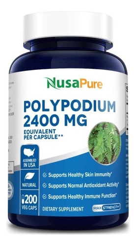 Polypodium 2400 Mg | 200 Uds