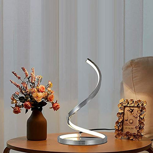 Lámpara De Mesa De Noche Diseño Espiral, Huanzhao Lighting