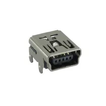 Comprar Conector Ficha Usb Mini Hembra Tipo B 5 Pines 90º Grados