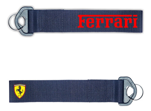Llavero Gas Motor Ferrari Negro