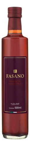 Vinagre de Vinho Tinto Fasano Vidro 500ml