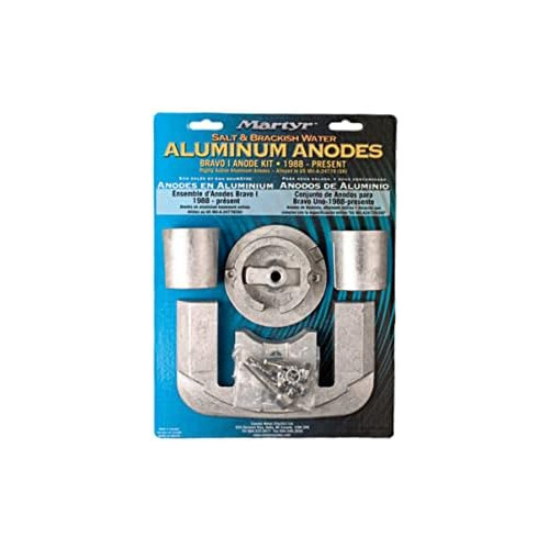 Martyr Cmbravo1kita Anodes Bravo 1 Anode Kit Aluminio