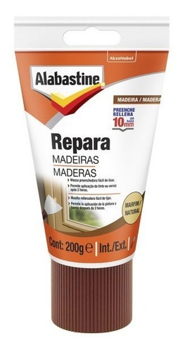 Alabastine Repara Maderas Natural 200 G Mm