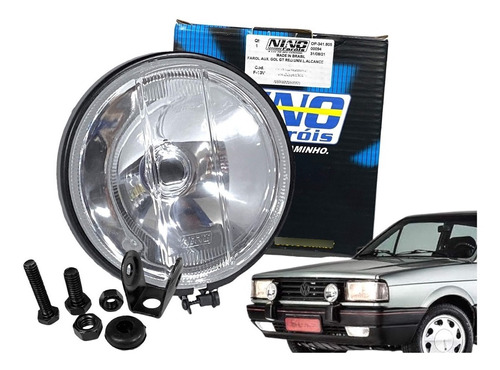 Farol Auxiliar Gol Gt Gts Gti 1988 A 1994 Longo Alcance