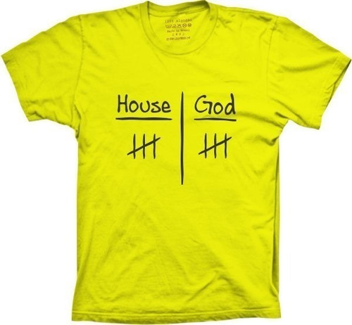 Camiseta Plus Size Série - Doctor House - X God