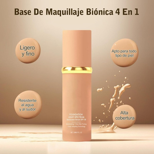 1pieza Base Con Alta Cobertura,forever Bloom Protector Solar