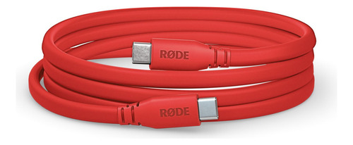 Cable Rode Sc17 Usb-c A Usb-c De Alta Velocidad, 1,5 M, Rojo