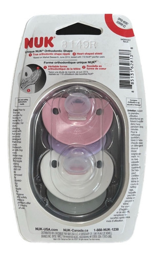 Imagen 5 de 5 de Chupo De Entretencion Talla 1 Rosado G62813