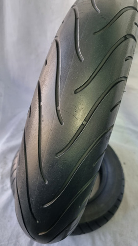Pneu Dianteiro Michelin Pilotstret 120/70 17 Original Usado (Usado)