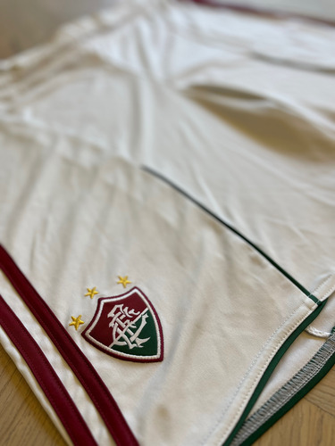 Camisa Fluminense Futebol Original Da Época Shorts Id:04795 (Usado)