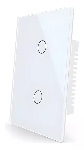 Interruptor Wifi de pared sin Neutro de 2 Canales – Sonoff