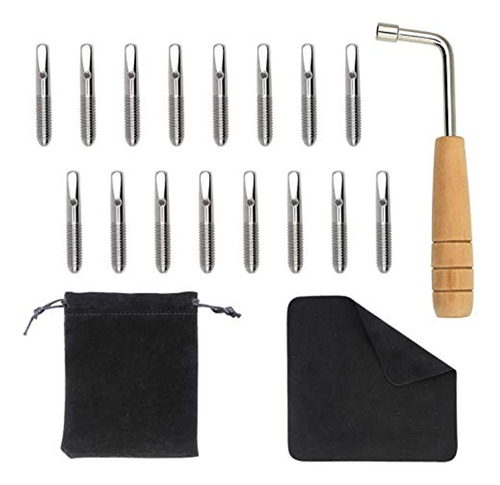 Inknote 16 Pcs Tuning Pin Ampliamente Para Lyre Harp,zithers