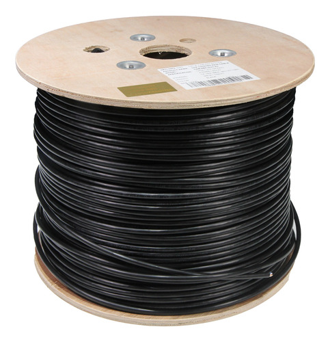 Cable Utp Chaqueta Sencilla Cat6 100% Cobre 305mt Exterior