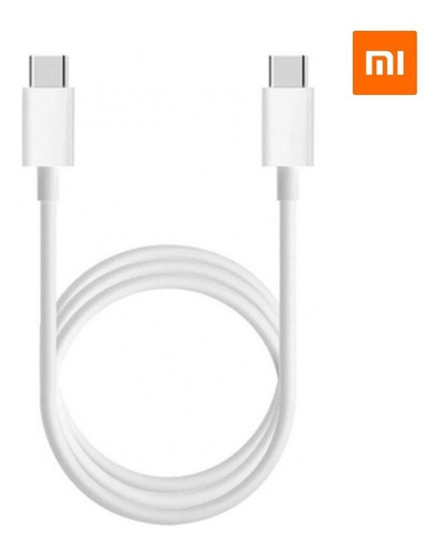Cable Tipo C A Tipo C Para Xiaomi Redmi, Poco, Carga Rapida Color Blanco