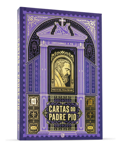 Livro Cartas Do Padre Pio - Mbc - Box Completo