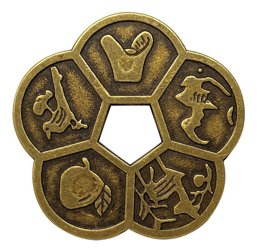 6x Simulation Ancient Chinese Old Copper China